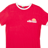 ELLESSE Mens T-Shirt Red XS