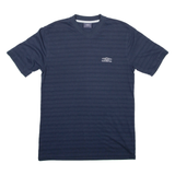 UMBRO Striped Mens T-Shirt Blue S