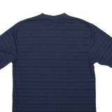 UMBRO Striped Mens T-Shirt Blue S