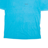 REEBOK Mens T-Shirt Blue L