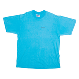 REEBOK Mens T-Shirt Blue L