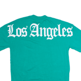 BLACK SQUAD Los Angeles Mens T-Shirt Green USA XS