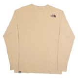 THE NORTH FACE Mens T-Shirt Brown Long Sleeve XS