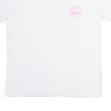 QUIKSILVER Sci-Fi Surf Fantasy Womens T-Shirt White M