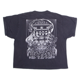 RUSSELL ATHLETIC Womens T-Shirt Black L