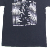 GILDAN Roller Derby World Cup 2018 Manchester Womens T-Shirt Black M