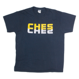 GILDAN Ches Mens T-Shirt Black L