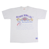 NUTMEG Super Bowl XXVI Mens T-Shirt Grey USA XL