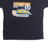 JAMES & NICHOLSON Champion ADAC Mens T-Shirt Black XL
