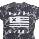 BLACK SQUAD Mens T-Shirt Grey S