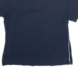 ADIDAS Womens T-Shirt Blue V-Neck UK 12