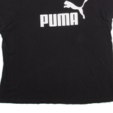 PUMA Womens T-Shirt Black XL