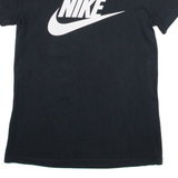NIKE Womens T-Shirt Black XS
