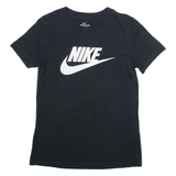 NIKE Womens T-Shirt Black XS