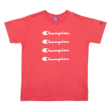 CHAMPION Mens T-Shirt Red S
