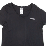 ADIDAS 12-14 Womens T-Shirt Black M