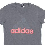 ADIDAS Womens T-Shirt Grey S