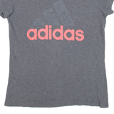 ADIDAS Womens T-Shirt Grey S