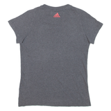 ADIDAS Womens T-Shirt Grey S