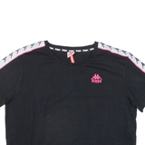 KAPPA Crop Womens T-Shirt Black M