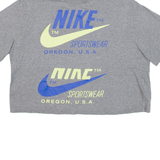 NIKE Oregon Crop Womens T-Shirt Grey S