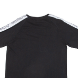 KAPPA Mens T-Shirt Black S