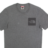 THE NORTH FACE Mens T-Shirt Grey XS