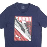 PUMA Mens T-Shirt Blue S