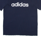 ADIDAS Mens T-Shirt Blue M