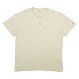 TOMMY HILFIGER Mens T-Shirt Beige M
