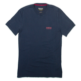 BARBOUR Slim Fit Womens T-Shirt Blue XS