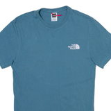 THE NORTH FACE Mens T-Shirt Blue XS