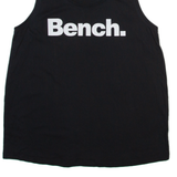 BENCH Womens Vest Black Sleeveless UK 18
