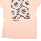 ADIDAS Mens T-Shirt Pink Crew Neck S