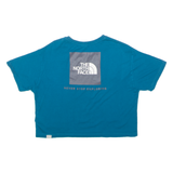 THE NORTH FACE Womens T-Shirt Blue Crew Neck M