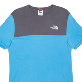 THE NORTH FACE Mens T-Shirt Blue Crew Neck S