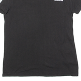 ADIDAS Womens T-Shirt Black Crew Neck M