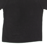 CHAMPION Mens T-Shirt Black Crew Neck S