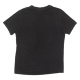 CHAMPION Mens T-Shirt Black Crew Neck S