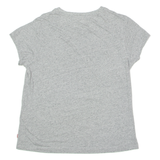 LEVI'S Womens T-Shirt Grey Crew Neck M