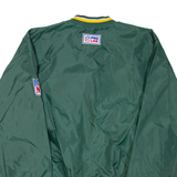 NFL Packers Mens Pullover Jacket Green Nylon USA L