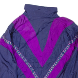 LAVON Womens Jacket Purple Nylon M