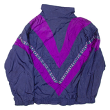 LAVON Womens Jacket Purple Nylon M