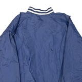 Mens Bomber Jacket Blue Nylon XL