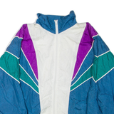 BOCOO Womens Jacket Blue Nylon Colourblock S