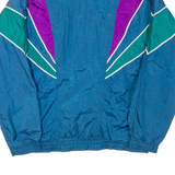 BOCOO Womens Jacket Blue Nylon Colourblock S