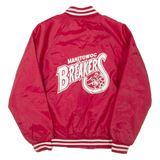 HARTWELL SPORTS Manitowoc Breakers Mens Varsity Jacket Red S