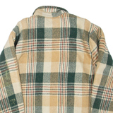 Mens Lumberjack Jacket Beige Wool Check M