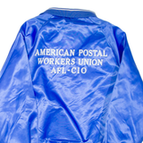 Mens Workwear Jacket Blue Nylon USA XL