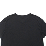 NIKE Cropped Womens T-Shirt Black M